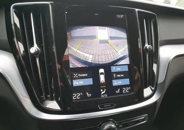 Volvo V60 cena 114900 przebieg: 64153, rok produkcji 2019 z Żory małe 301